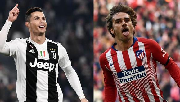 ¿Atlético de Madrid o Juventus? Conoce al favorito para las casas de apuestas. (Foto: AFP)