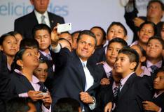 Niños mexicanos llaman "corrupto" a Peña Nieto y "loco" a Trump