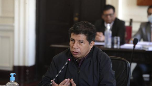 Pedro Castillo podría brindar una conferencia de prensa en los próximos días, según Francis Paredes. (Foto referencial: archivo Presidencia)