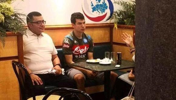 Hirving Lozano ya luce la ropa de entrenamiento del Napoli. (Foto: Europa Calcio)