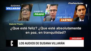 Villarán habló de “tres palos verdes” de Odebrecht con Castro y Prado