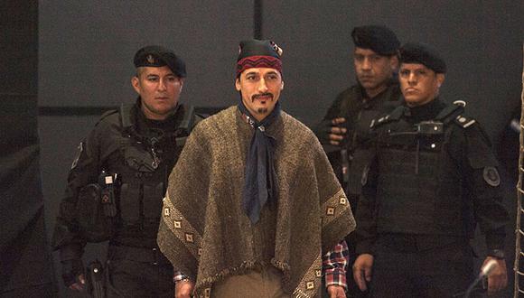 La Corte Suprema de Chile revocó la tarde de este martes la libertad condicional sancionada en favor del líder de la Resistencia Ancestral Mapuche (RAM), Francisco Jones Huala. (Foto: AFP / Archivo)