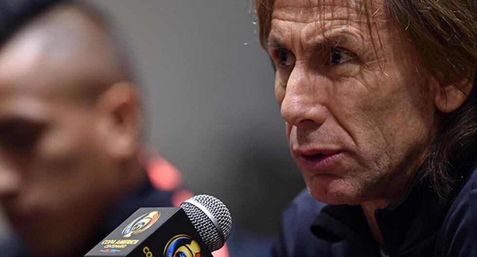 Ricardo Gareca, DT de Gareca, ya sabe cómo plantear el partido contra Brasil por Copa América. (Foto: AFP)