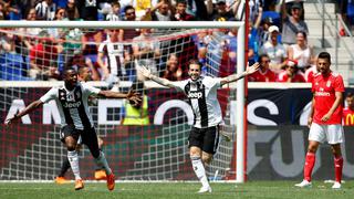 Juventus superó 4-2 a Benfica en tanda de penales por la International Champions Cup