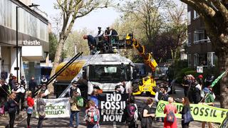 Londres perturbado por importante manifestación de movimiento ecologista Extinction Rebellion