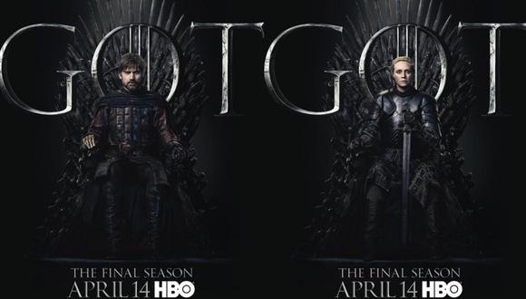 "Game of Thrones". Jaime Lannister y Brienne de Tarth, dos de los personajes más populares de la serie. Foto: HBO.