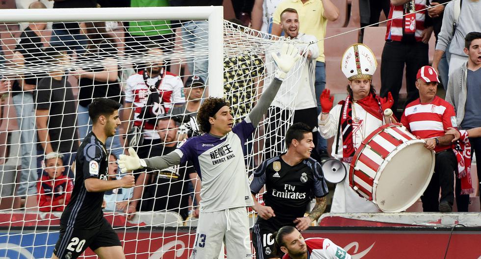 Real Madrid vs Granada se enfrentan en el Nuevo Estadio de Los Cármenes por LaLiga Santander. (Foto: EFE)