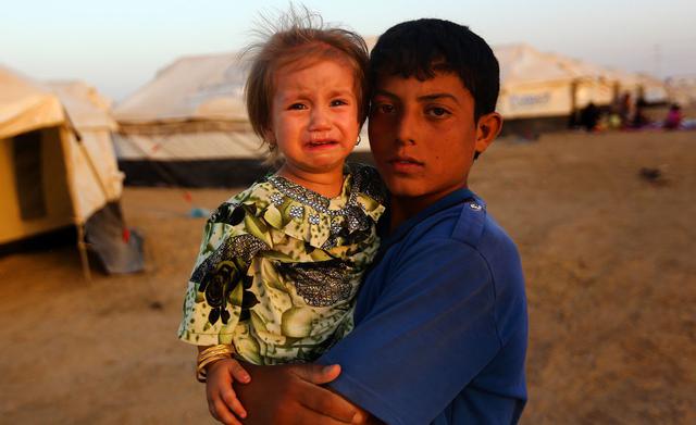 Los niños iraquíes desplazados tras el violento avance de ISIS - 1