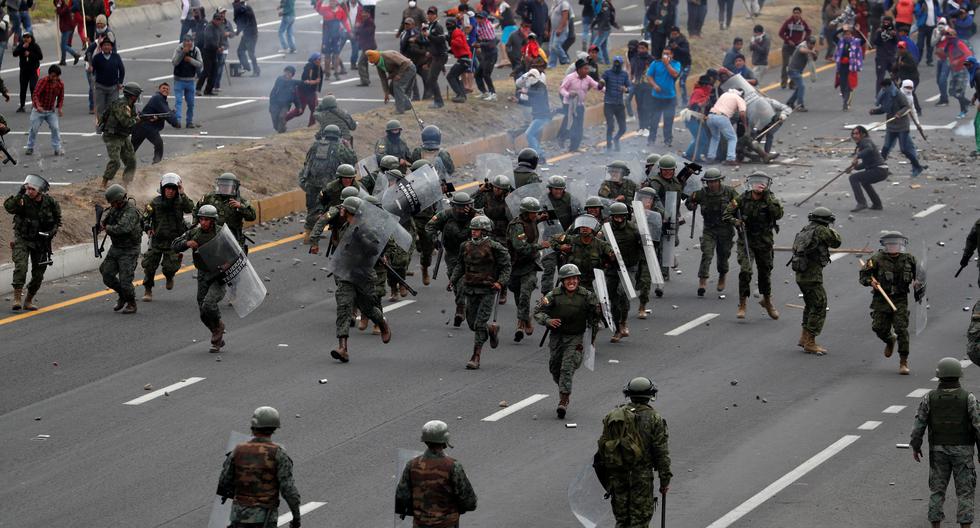 Una persona murió el domingo en Ecuador al ser atropellada por un vehículo durante protestas contra el fuerte aumento de los precios del combustible. (Referencial Reuters)