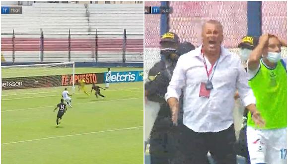 El blooper del año: Kevin Lugo desperdició inmejorable ocasión de gol que provocó hilarante reacción de Butrón | VIDEO