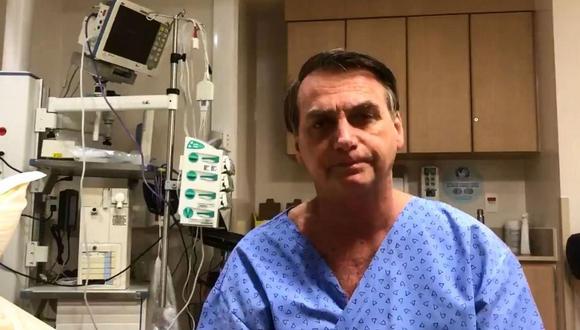 Jair Bolsonaro es sometido a su cuarta cirugía tras ser acuchillado hace un año. (AFP).