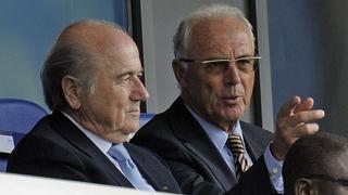 Beckenbauer y Joseph Blatter unidos de nuevo: "No hay rencor"