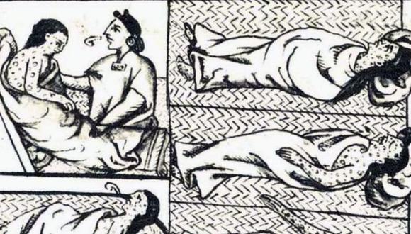 Los indígenas del centro de México sufrieron una mortal epidemia de viruela en 1520. (CÓDICE FLORENTINO/UNAM).