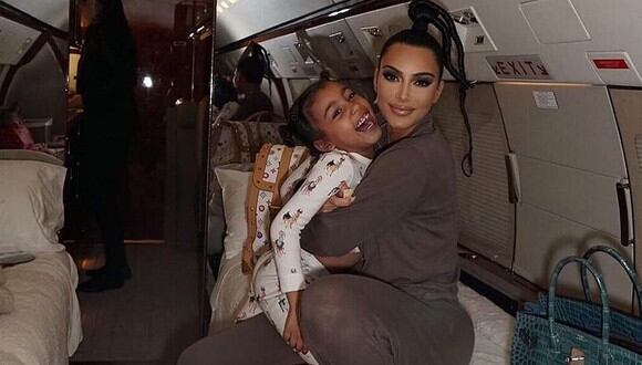 Kim Kardashian dio a luz a North West en el 2013 (Foto: @kimkardashian)