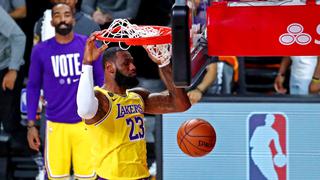 Los Angeles Lakers ganaron 102-96 a los Miami Heat por el cuarto juego de la final de la NBA 2020