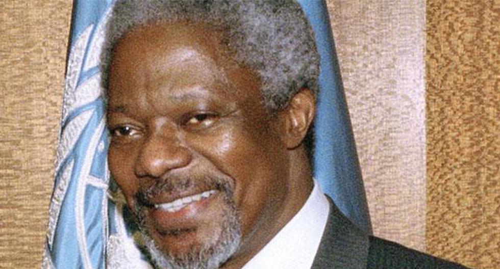 Kofi Annan falleció hoy a los 80 años en Suiza. (Foto: EFE)