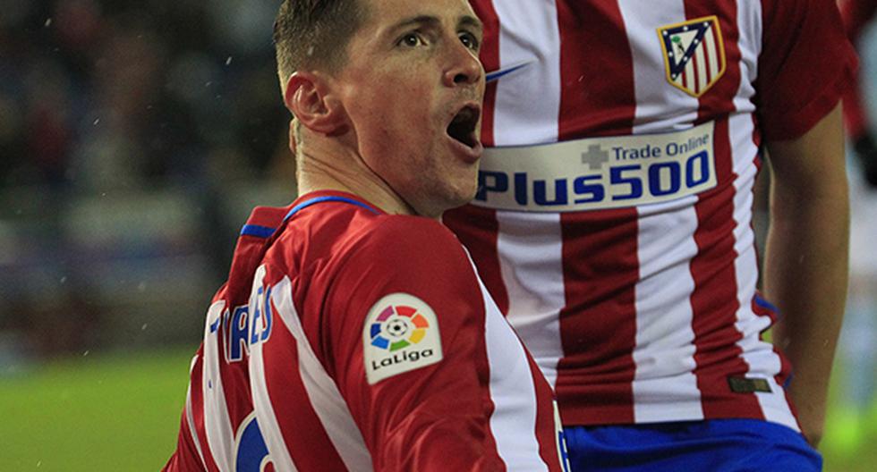 Fernando Torres marcó un golazo con el Atlético de Madrid en LaLiga Santander (Foto: EFE)