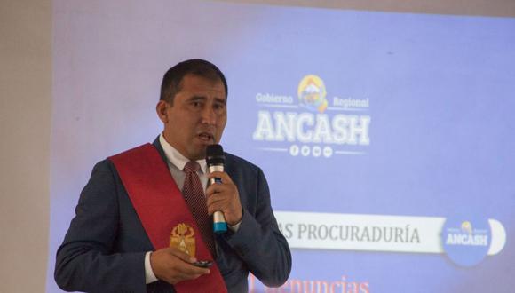 Juan Carlos Morillo Ulloa aseguró que no ha falsificado información. (Foto: Gobierno Regional de Áncash)