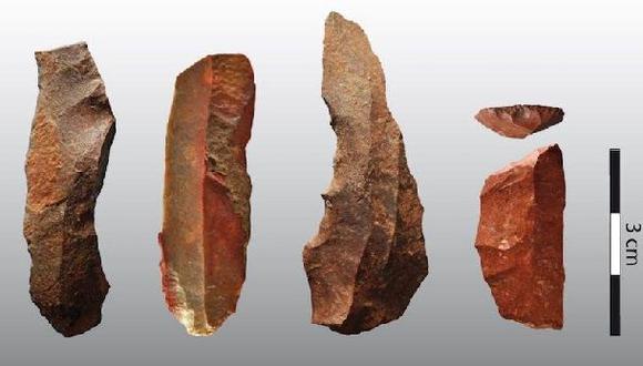 Hace 65.000 años humanos usaban calor para hacer herramientas