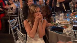 SAG Awards: Jennifer Aniston gana el premio a Mejor actriz de serie y ella no puede creerlo | VIDEO