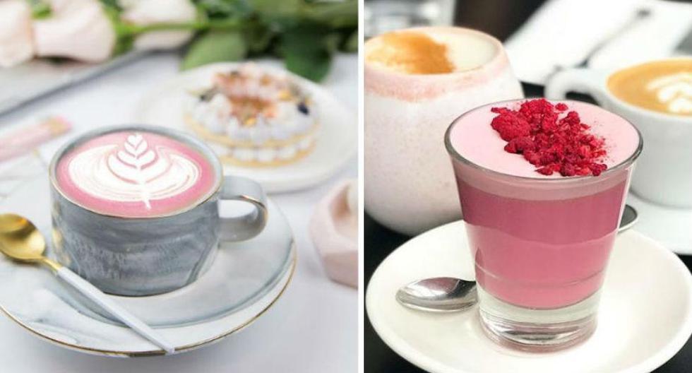 El ingrediente esencial para el Pink Latte es la betarraga.
(Foto: Instagram / jomeisfinefoods / thefoodheaven)