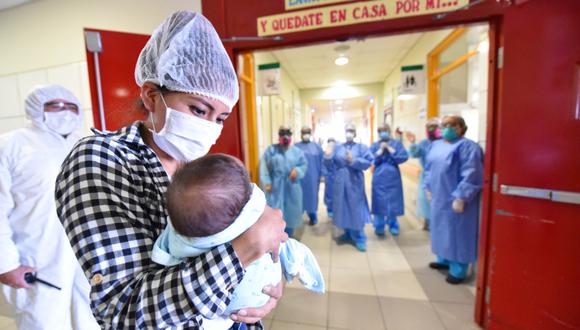 El menor de solo dos meses ingresó hace 26 días al Instituto Nacional de Salud del Niño San Borja con un cuadro de neumonía. (Foto: INSN-San Borja)