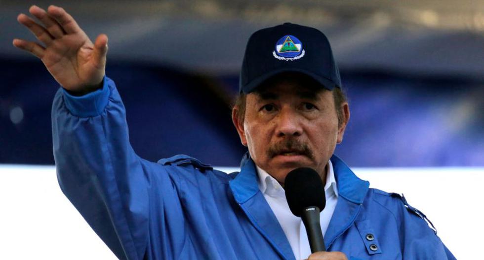 El presidente de Nicaragua, Daniel Ortega, habla durante la conmemoración del 51 aniversario de la campaña guerrillera Pancasana en Managua. (Foto: Archivo /AFP / INTI OCON).