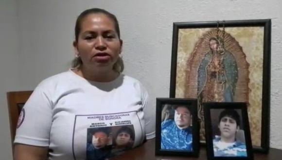Patricia “Ceci” Flores huyó del estado de Sonora, ubicado al norte de México, en julio, después de que otra activista fue asesinada. (Captura de video)