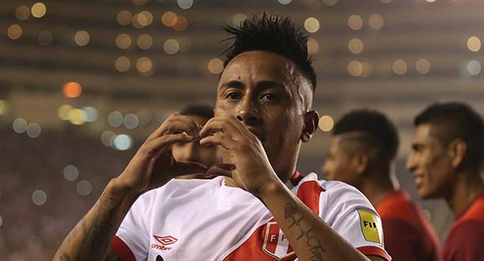Christian Cueva fue sorprendido por la osadía de un hincha de la Selección Peruana, quien le hizo un curioso homenaje. El volante lo compartió en redes sociales. (Foto: Getty Images)
