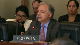 Colombia pide que OEA no calle ante deportaciones de Venezuela