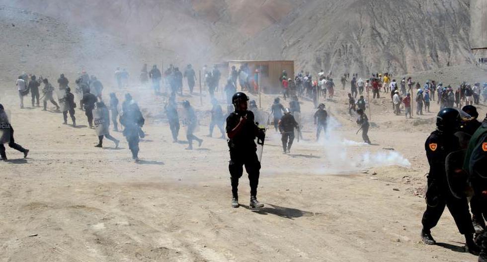 En Chala se registraron enfrentamientos con la polic&iacute;a. (Foto: Andina)