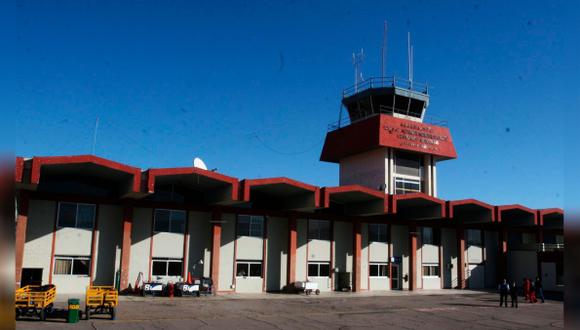 Aeropuertos Andinos del Perú indicó que se suspenden los vuelos desde y hacia el terminal aéreo Alfredo Mendívil Duarte desde el jueves 15 de diciembre.