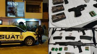 ‘El Tren de Aragua’: incautan armas de guerra a banda criminal dedicada a la extorsión y cobro de cupos