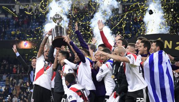 River Plate es el último campeón de la Copa Libertadores. (Foto: AFP)