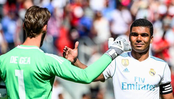 Casemiro tiene interés en la oferta del Manchester United. (Foto: AFP)