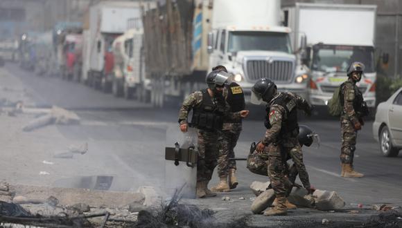 Gobierno declara el estado de emergencia en la red vial nacional por 30 días. (Foto: GEC)