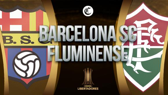 Barcelona vs. Fluminense EN VIVO: cómo y dónde VER GRATIS el partido por Copa Libertadores