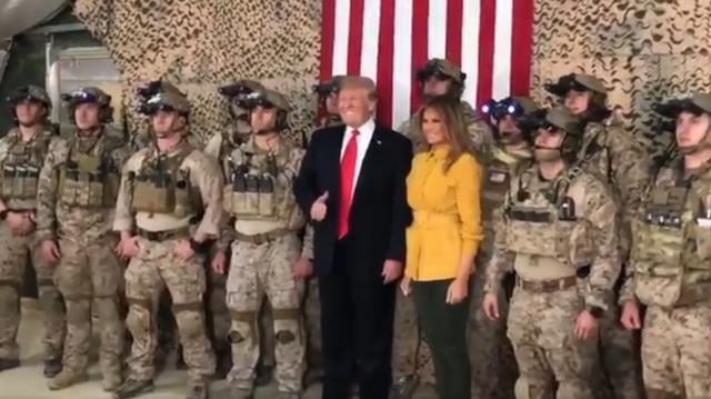 Trump tuitea video que muestra equipo secreto del ejército de EE.UU. en Irak. Foto: Captura de video