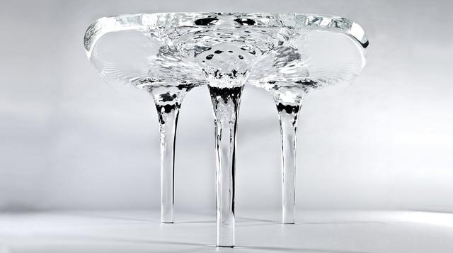 Liquid Glacial Table: una inusual mesa creada por Zaha Hadid  - 1