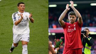 Ronaldo a Gerrard: "Fue un placer jugar frente a ti" (VIDEO)