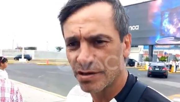 Fabián Bustos , entrenador de Universitario, se pronunció sobre el partido amistoso de hoy ante César Vallejo | Foto: Captura de video / Ovación