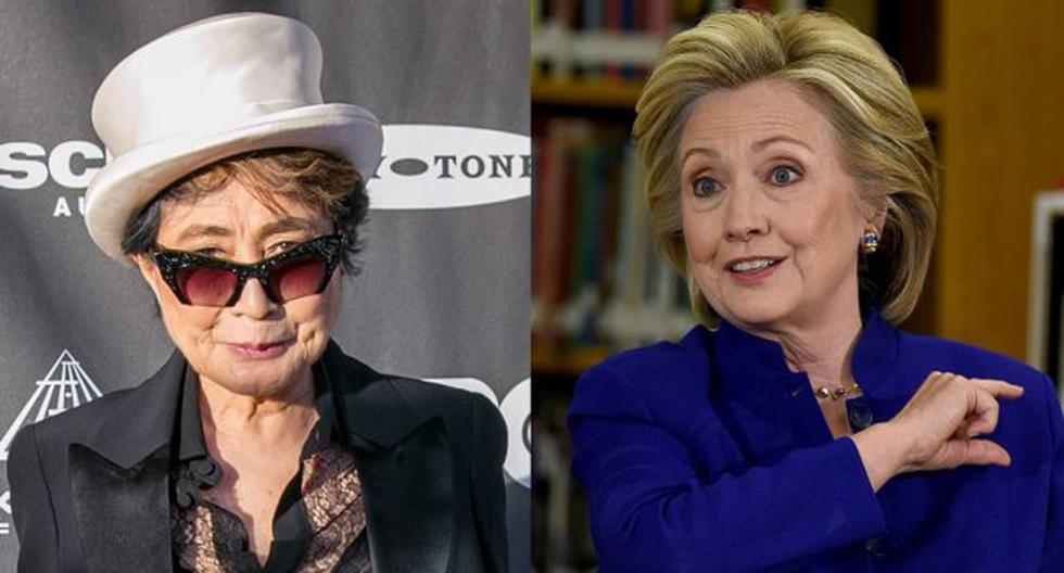 La verdad sobre la supuesta relación entre Yoko Ono y Hillary Clinton. (Foto: Getty Images)