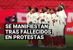 Selección peruana: los futbolistas de la Blanquirroja y sus mensajes tras las trágicas muertes en protestas contra Manuel Merino