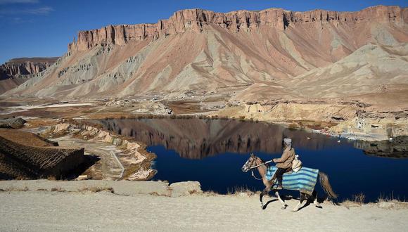 El Parque Nacional Band-e Amir es uno de los sitios más hermosos de Afganistán. (Foto: AFP)