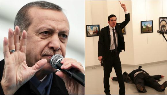 Erdogan: "Asesino del embajador ruso era miembro de red Gülen"