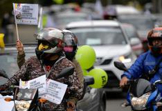 Coronavirus en Colombia: sindicalistas rechazan decreto de “reforma laboral” con caravanas | FOTOS