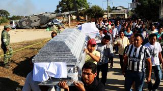 México: El funeral de las víctimas que dejó el helicóptero