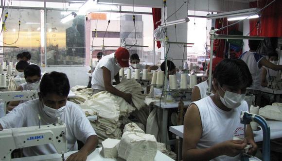 Los talleres textiles de Gamarra deben cumplir protocolos sanitarios para empezar a funcionar. (GEC)