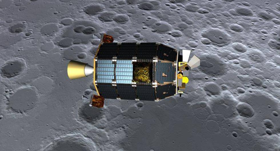 El LADEE cumplió con su misión de rastrear el polvo y gases alrededor de la Luna. (Foto: NASA)