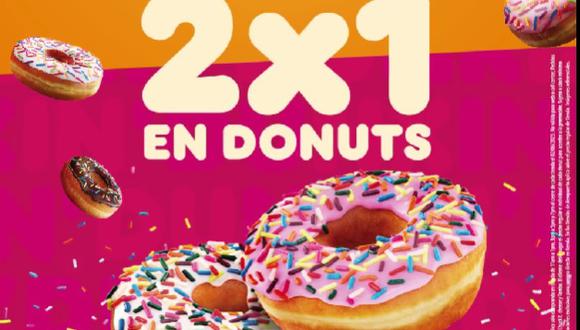 Dunkin’ Donuts ofrece hoy 2x1: hasta qué hora es la promoción por el Día de la Donut y qué debo hacer para acceder a ella. (Foto: @DunkinDonuts)